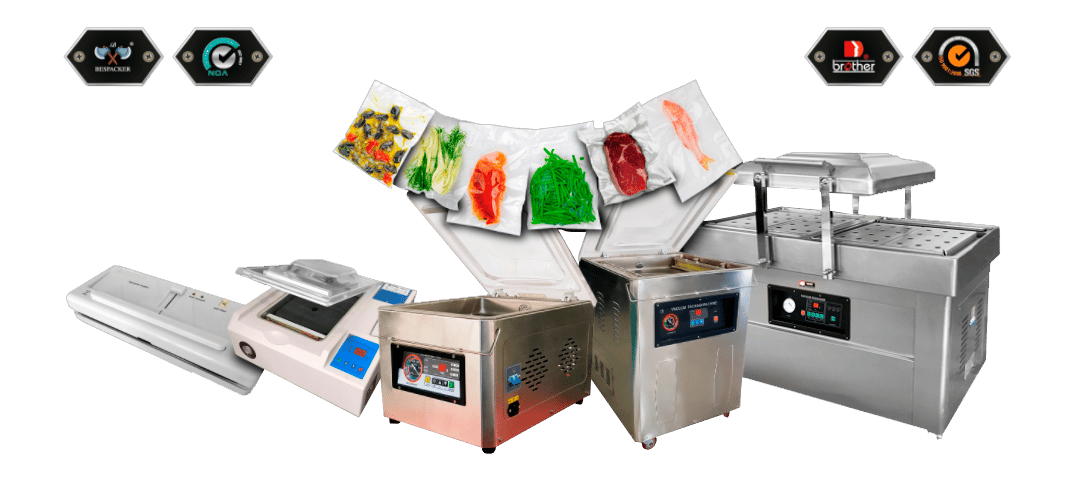 Maquina Selladora Al Vacio Alimentos Preservacion Sellado, Empacadora  Restaurant